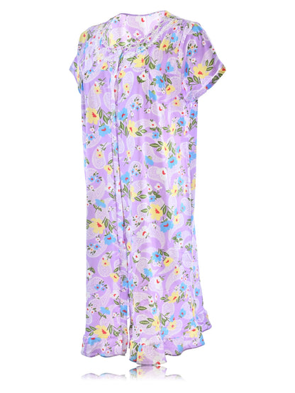 JEFFRICO Womens Nightgowns Sleepwear Soft Pajama Dress Nightshirts