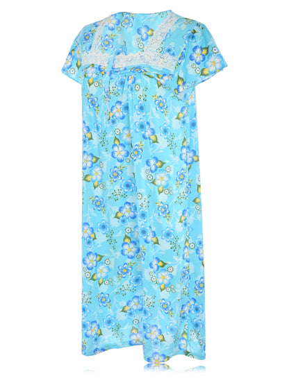 JEFFRICO Womens Nightgowns Sleepwear Soft Pajama Dress Nightshirts