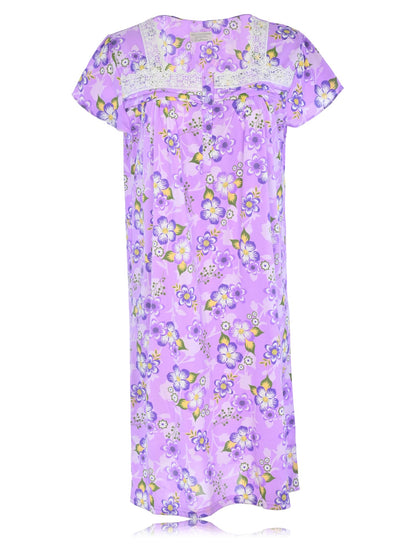 JEFFRICO Womens Nightgowns Sleepwear Soft Pajama Dress Nightshirts