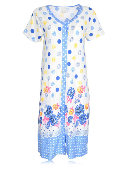 JEFFRICO Womens Nightgowns Sleepwear Soft Pajama Dress Nightshirts