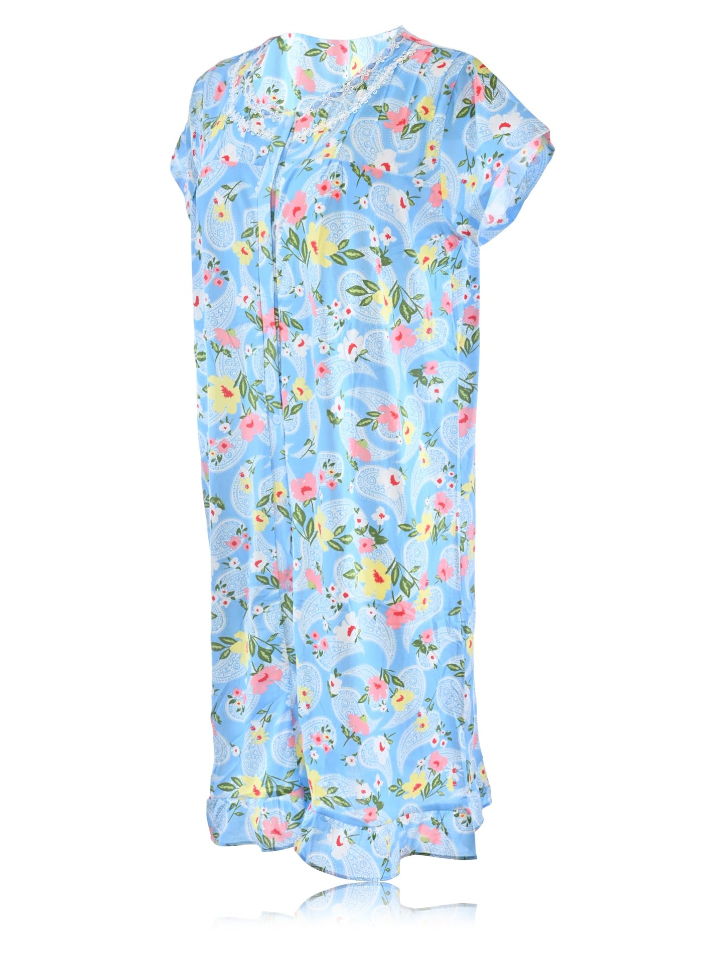 JEFFRICO Womens Nightgowns Sleepwear Soft Pajama Dress Nightshirts