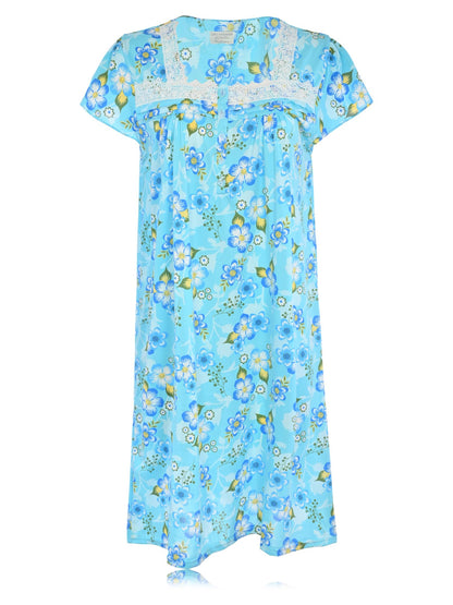 JEFFRICO Womens Nightgowns Sleepwear Soft Pajama Dress Nightshirts