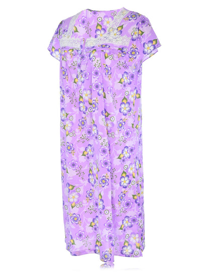 JEFFRICO Womens Nightgowns Sleepwear Soft Pajama Dress Nightshirts