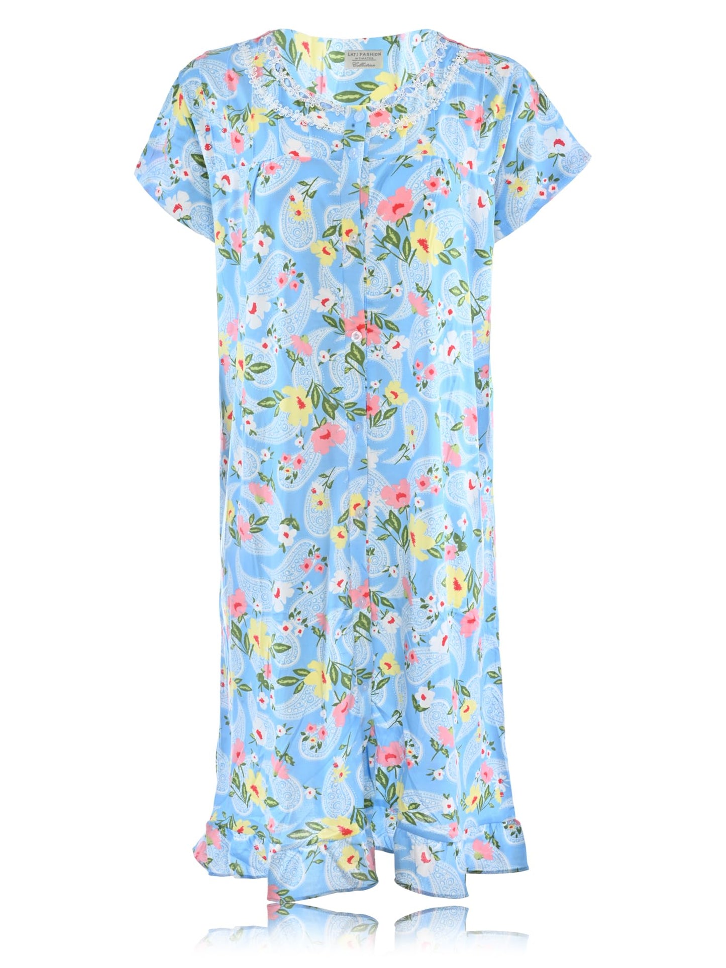 JEFFRICO Womens Nightgowns Sleepwear Soft Pajama Dress Nightshirts