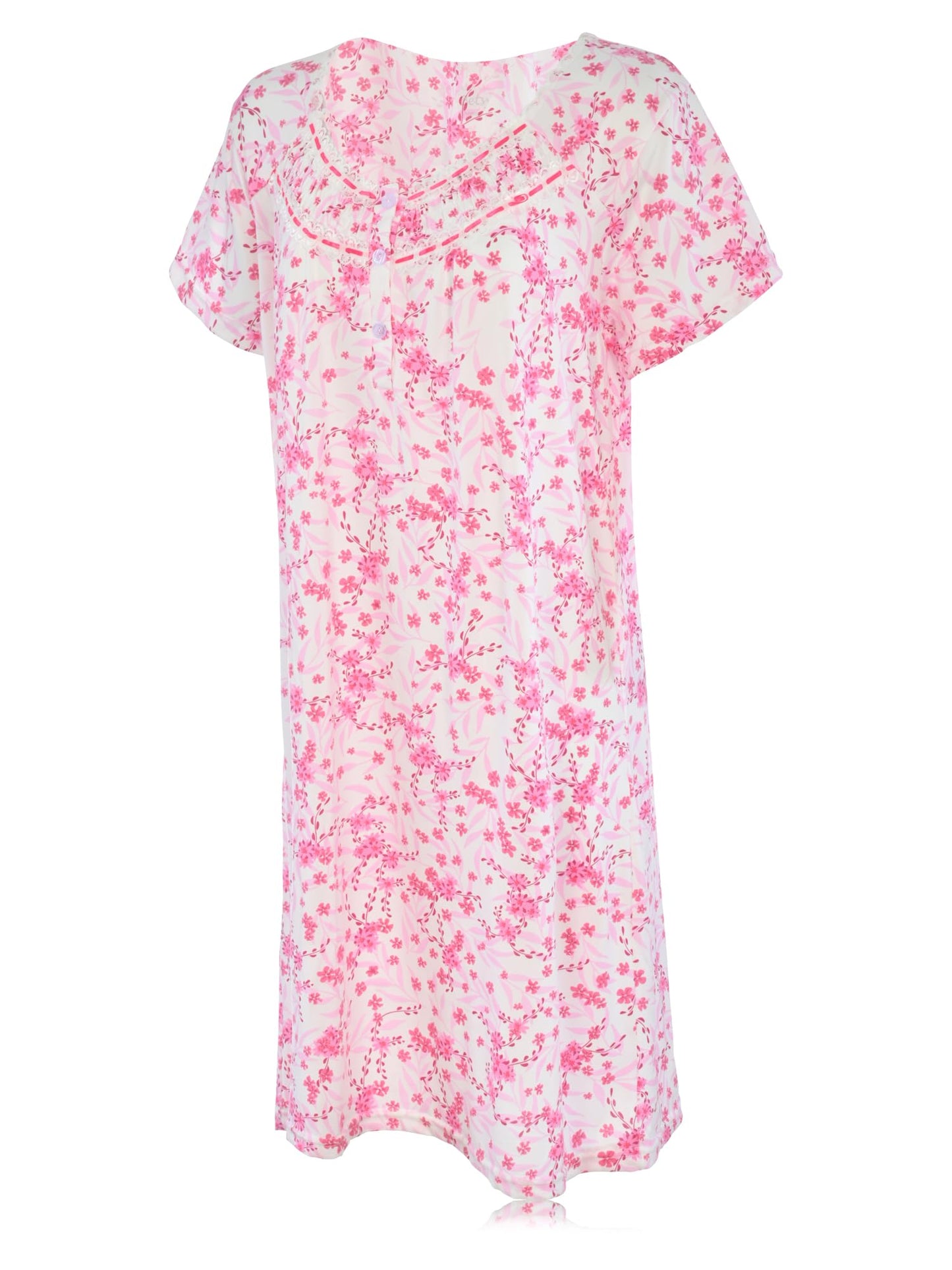 JEFFRICO Womens Nightgowns Sleepwear Soft Pajama Dress Nightshirts