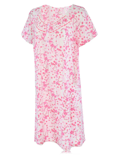 JEFFRICO Womens Nightgowns Sleepwear Soft Pajama Dress Nightshirts