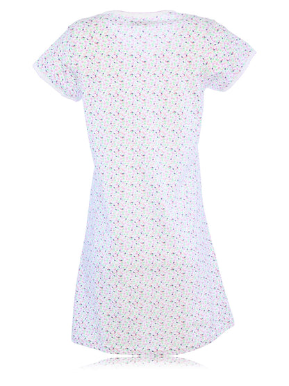 JEFFRICO Womens Nightgowns Sleepwear Soft Pajama Dress Nightshirts