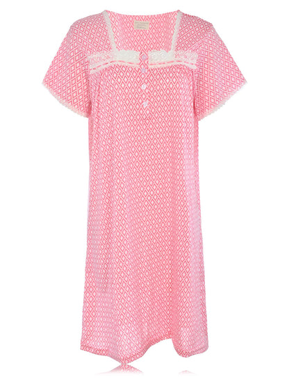 JEFFRICO Womens Nightgowns Sleepwear Soft Pajama Dress Nightshirts