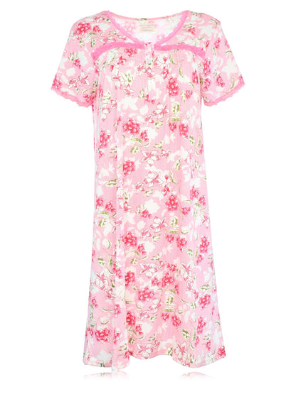 JEFFRICO Womens Nightgowns Sleepwear Soft Pajama Dress Nightshirts