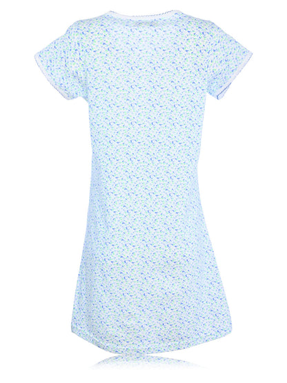 JEFFRICO Womens Nightgowns Sleepwear Soft Pajama Dress Nightshirts