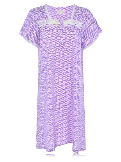 JEFFRICO Womens Nightgowns Sleepwear Soft Pajama Dress Nightshirts