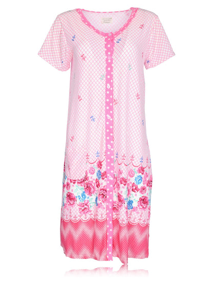 JEFFRICO Womens Nightgowns Sleepwear Soft Pajama Dress Nightshirts