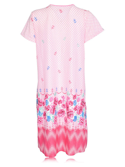 JEFFRICO Womens Nightgowns Sleepwear Soft Pajama Dress Nightshirts