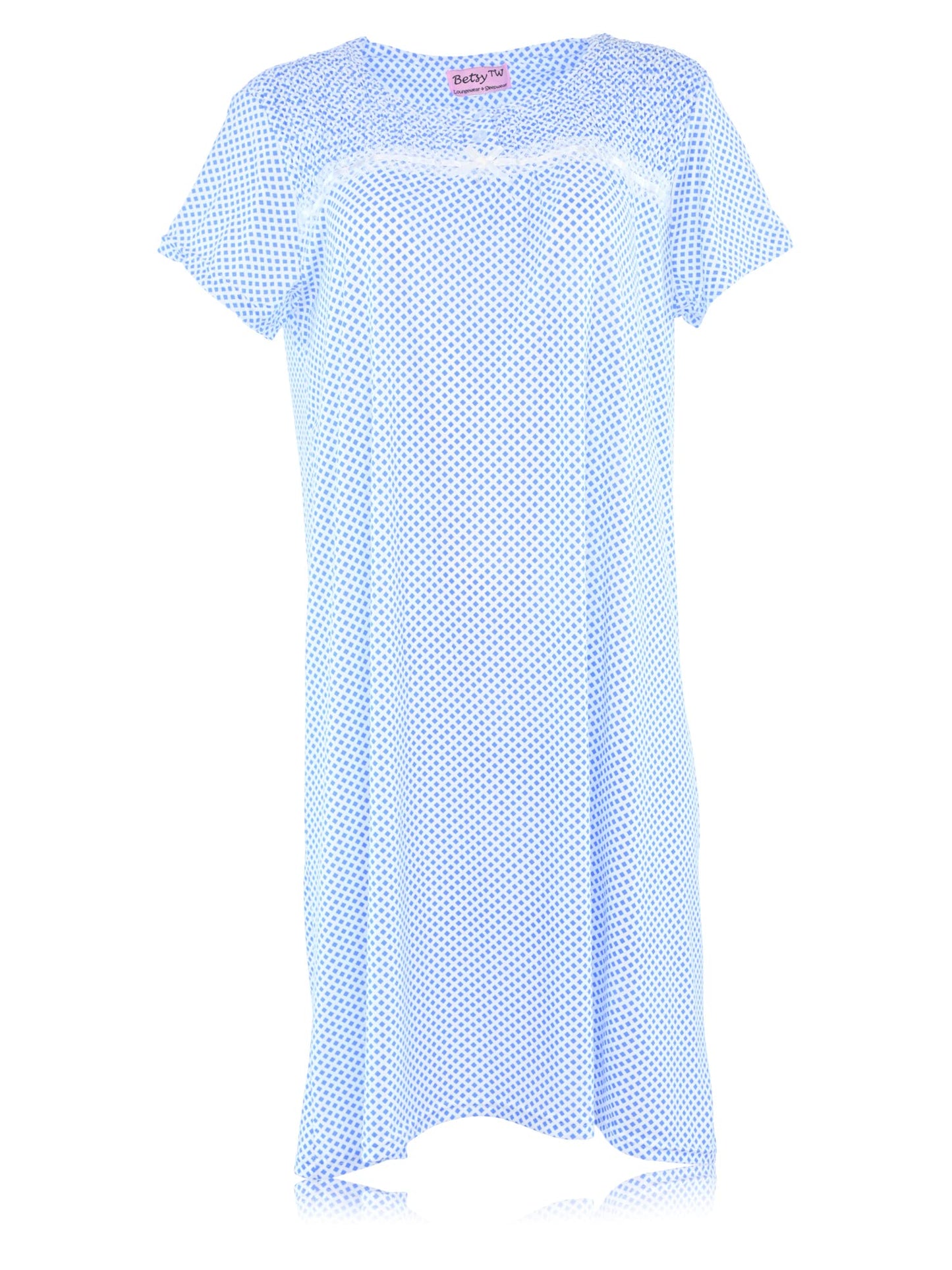 JEFFRICO Womens Nightgowns Sleepwear Soft Pajama Dress Nightshirts